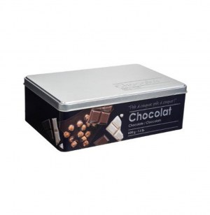 Boite alimentaire - relief ii - tablette de chocolat - 20.2 x 13.2 x