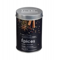 Boite alimentaire - relief ii - épices - 6.6 x 10 cm - fer et étai