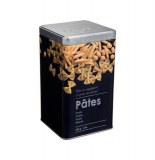 Boite alimentaire - relief ii - pâtes - 10.8 x 10.8 x 18.4 cm - fer