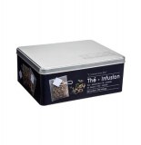 Boite alimentaire - relief ii - thé-infusion - 21 x 16.5 x 8.5 cm -