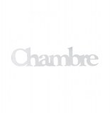 Stickers en miroir plaque de chambre - 32 x 8 cm - acrylique