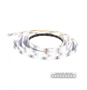Ruban led télécommandé - 500 x 1 x 0.4 cm - blanc