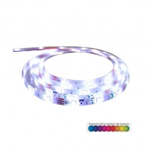 Ruban led télécommandé - 500 x 1 x 0.4 cm - multicolore