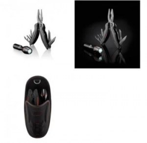 Lot de 12 Pince 15 fonctions & Lampes Torches LED