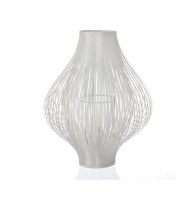Lampe à poser pliante - yisa - h 44 cm - blanc