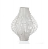 Lampe à poser pliante - yisa - h 44 cm - blanc