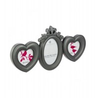 Cadre photo pêle-mêle pour 3 photos - romance - 43 x 23 x 2 cm - gr