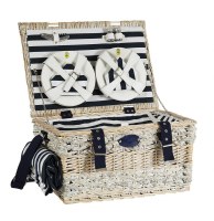 Panier de pique-nique - 6 personnes - marine
