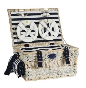 Panier de pique-nique - 6 personnes - marine