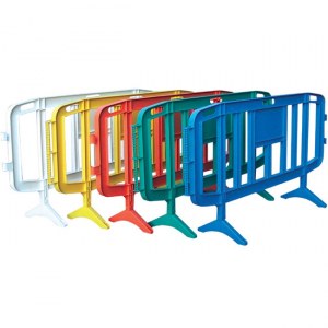 Barrière mobile plastique
