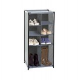 Armoire à chaussures - 8 paires - l 41 cm x p 36 cm x h 91 cm