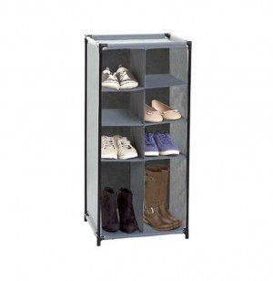 Armoire à chaussures - 8 paires - l 41 cm x p 36 cm x h 91 cm