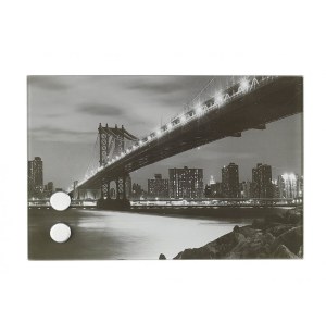 Bac magnétique pour clés - 30 x 20 cm - manhattan bridge
