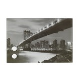 Bac magnétique pour clés - 30 x 20 cm - manhattan bridge