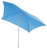 Parasol de plage carré - helenie - bleu