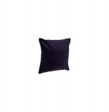 Coussin déhoussable - 38 x 38 cm - coton et polyester - violet