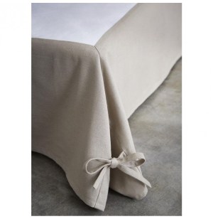 Cache-sommier - 140 x 190 cm - mastic