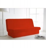 Housse de clic-clac - 135 x 195 cm - 100% polyester - pomme d'amour