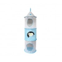 Rangement suspendu motif mouton - chambre d'enfant - bleu