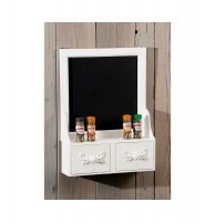 Etagère murale avec ardoise - 43 x 14 x 58 cm