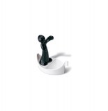 Porte cuillère en bois - luigi by koziol - noir