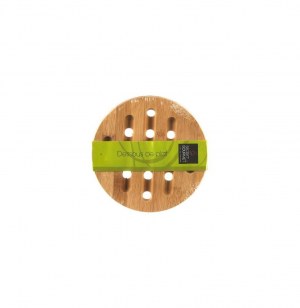 Âdessous de plat entrecoupé - 18 cm - bambou