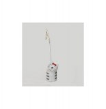 Marque place - félin - gris