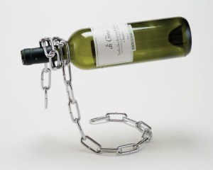 Porte bouteille  chaîne magique 3D