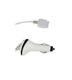 Chargeur voiture blanc/noir