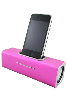 Enceinte music angel rose dock Iphone 3g/4/4/4S