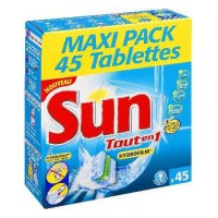 Recherche Sun all in 1 , finish quantum et dreft platinum