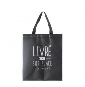 Lunch bag - 32 cm x 36 cm - sac fraîcheur - noir