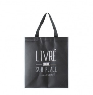 Lunch bag - 32 cm x 36 cm - sac fraîcheur - noir