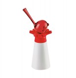 Moulin à poivre avec salière - pi:p by koziol - rouge et blanc