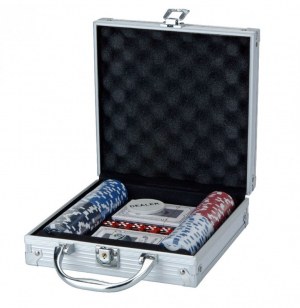 Malette de poker - 100 pièces