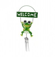 Carillon - métal - grenouille