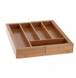 Range couverts - extensible - bambou