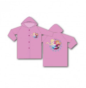 Manteau imperméable - la reine des neiges - 5/6 ans