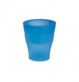 Cache-pot - led - d 17 cm x h 19 cm - bleu