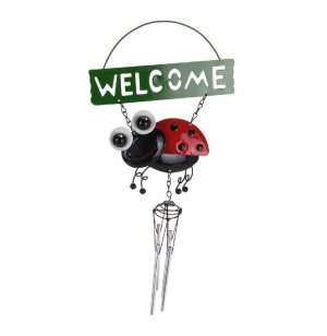 Carillon - métal - coccinelle