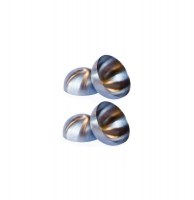 Dômes de présentation - lot de 4 emporte-pièces demi sphère en ino