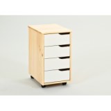 Caisson sur roulettes gudjam - 37 x 45 x 65 cm