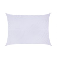 Toile solaire "anori" - 300 x 400 cm - polyester - blanc
