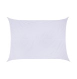 Toile solaire "anori" - 300 x 400 cm - polyester - blanc