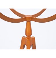 Table southport - 50 x 55 cm - métal et verre