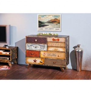 Commode san antonio - 104 x 35 x 80 cm