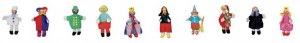 Lot de 10 Marionnettes