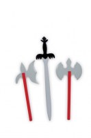 Lot de 3 Armes "Chevaliers"
