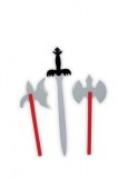 Lot de 3 Armes "Chevaliers"