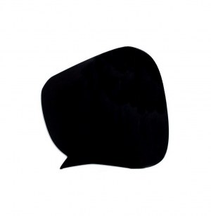 Ardoise magnétique ou adhésive - petit tableau à craie en forme de